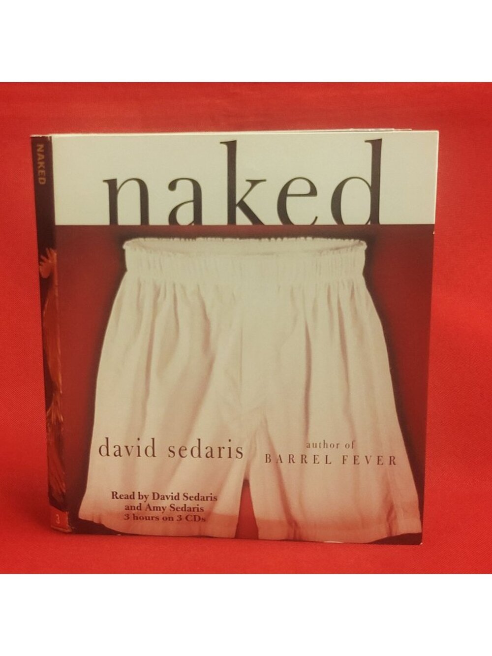 Naked David Sedaris Audiobook 3 CDs 2001